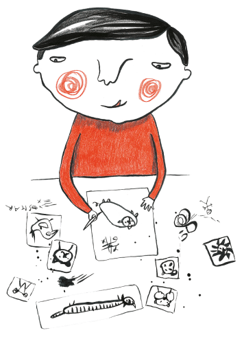 Illustraatori illustratsioon